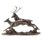 Driftwood Running Deers