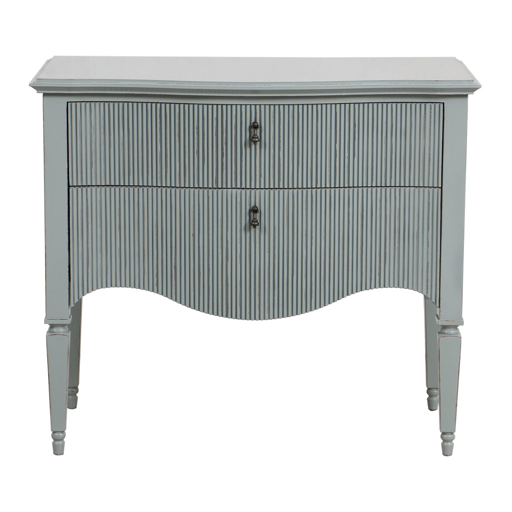 CamIlle Two Door Chest (Sage Green)
