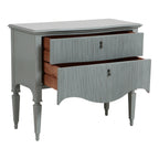 CamIlle Two Door Chest (Sage Green)
