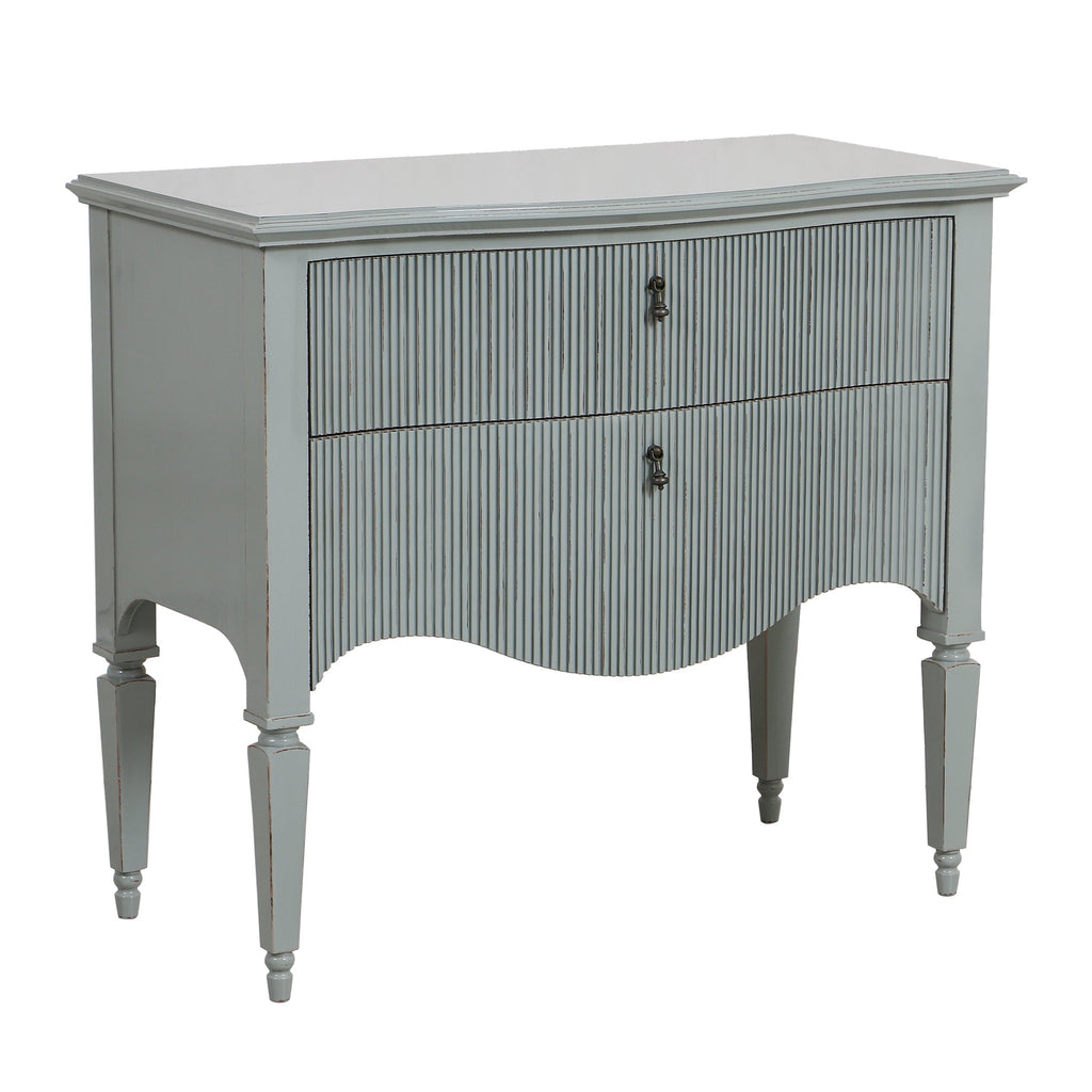 CamIlle Two Door Chest (Sage Green)