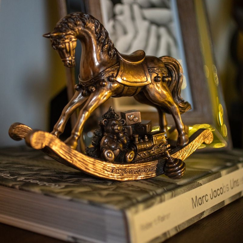 Baby's 1st Christmas Rocking Horse