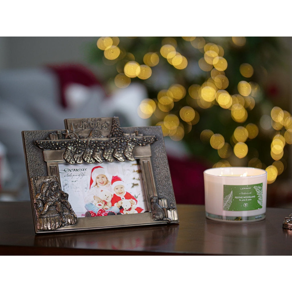 Christmas Fireplace Frame