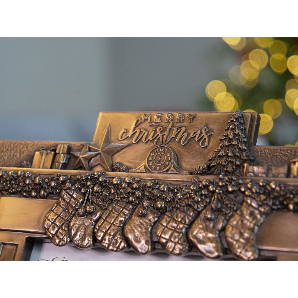 Christmas Fireplace Frame