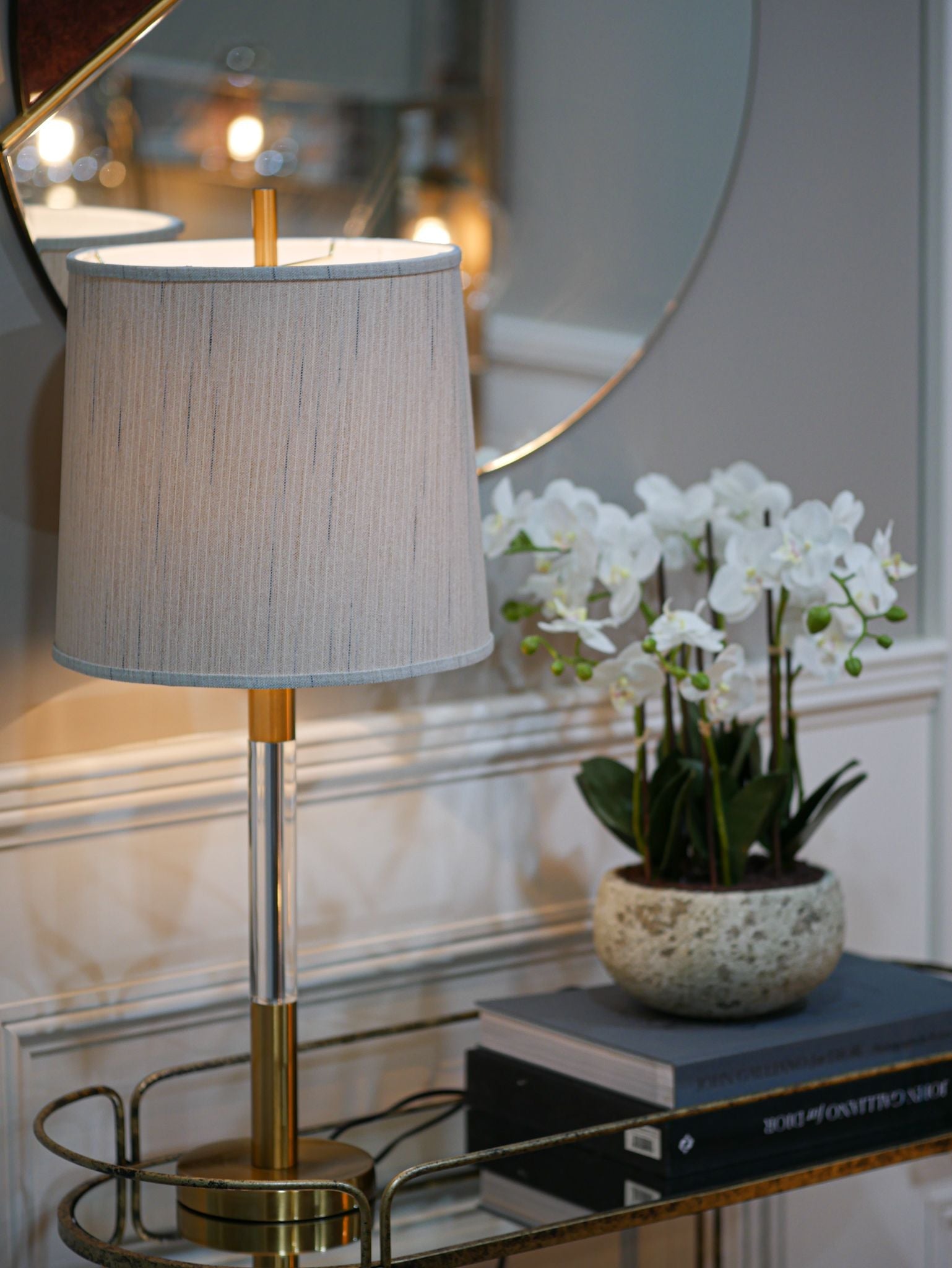 Genevieve Round Mirror