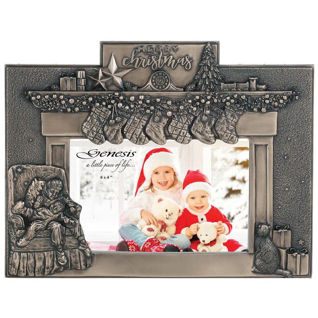 Christmas Fireplace Frame